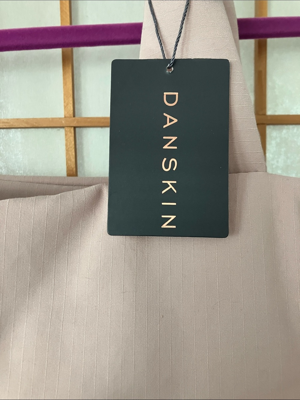 NWT DANSKIN Pale Blush Pink RANAE Large Puffy Tote with Front & Top Zippers - Picture 4 of 11